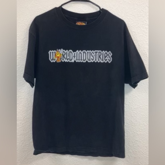 World Industries Other - Vintage World Industries Black T Shirt Size Large
